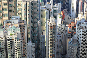 Image showing buildings in Hong Kong 