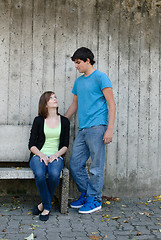 Image showing Teen Couple