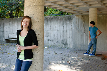 Image showing Smiling Teen Girl