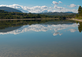 Image showing Lake landscape