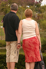 Image showing couple holding hands