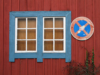 Image showing Limber wall with window