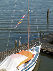 Image showing Sailing boat