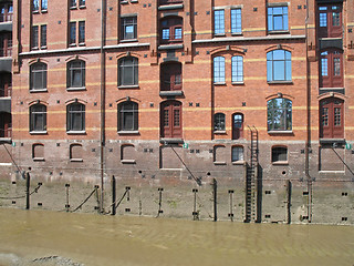 Image showing Speicherstadt in Hamburg
