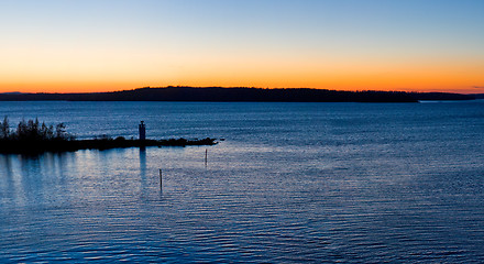 Image showing Lake panorama