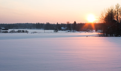 Image showing Sunset