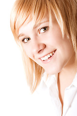 Image showing young attractive businesswoman 