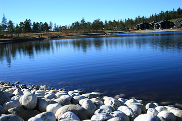 Image showing Mountain lake