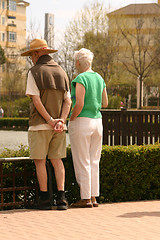 Image showing elderly couple