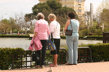 Image showing three women