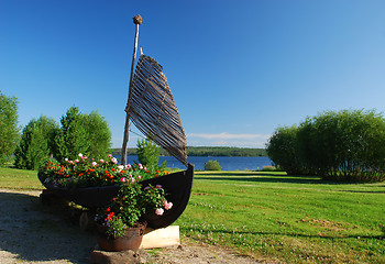 Image showing Beutyful wolk pass in surroundings of Suomussalmi