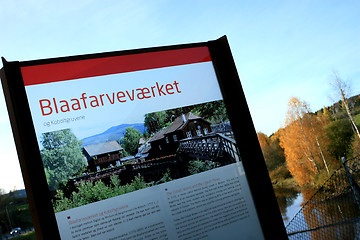 Image showing Blaafarveværket