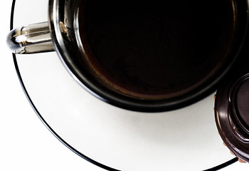 Image showing Cup with coffee