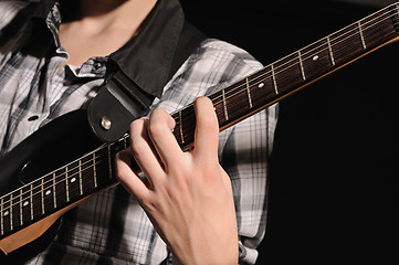 Image showing guitarist