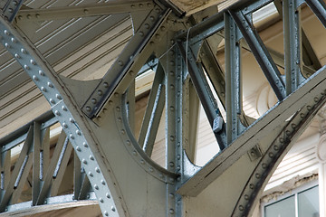 Image showing Steel beams