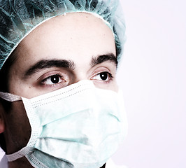 Image showing Portrait of a young doctor.