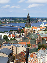 Image showing Old town of Riga