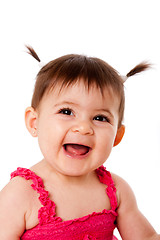 Image showing Happy laughing baby 