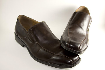 Image showing Brown Mens Dress Shoes