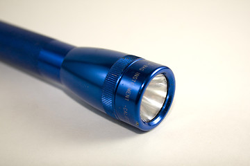 Image showing Blue Mini Flashlight