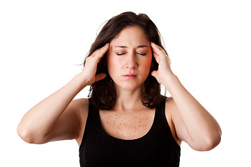 Image showing headache migraine