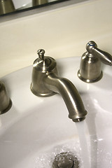 Image showing Running Faucet