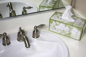 Image showing Simple White Sink