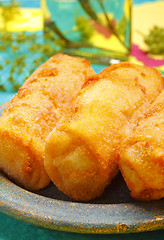 Image showing Croquettes on plate