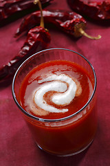 Image showing Tomato soup