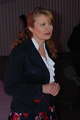 Image showing Katarzyna Piekarska Vice-President of the SLD