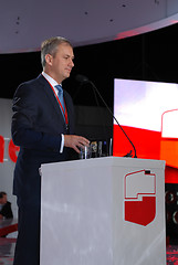 Image showing Grzegorz Napieralski, chairman SLD