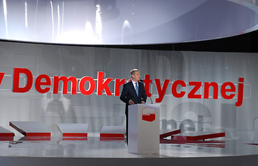 Image showing Grzegorz Napieralski, chairman SLD