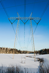 Image showing Power lines