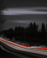 Image showing Light trail
