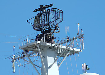 Image showing Ship radar
