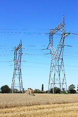 Image showing electric pylon