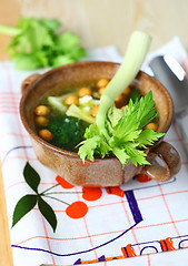 Image showing Vegetable soup