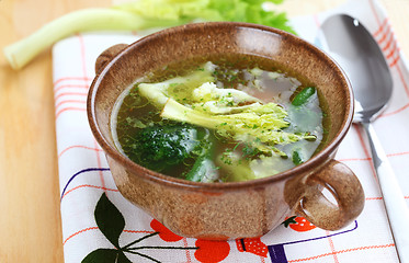 Image showing Vegetable soup