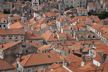 Image showing Roofs of Dubrovnik