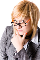 Image showing attractive young businesswoman