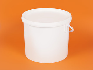 Image showing white bucket