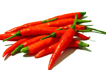 Image showing Chili pepper isolated on white background 