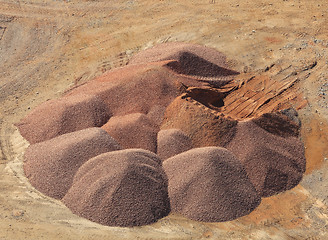 Image showing Red sand