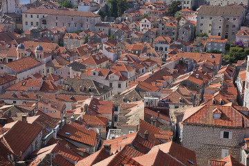 Image showing Roofs of Dubrovnik