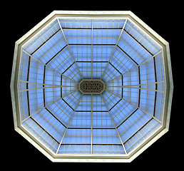 Image showing Octagonal ceiling