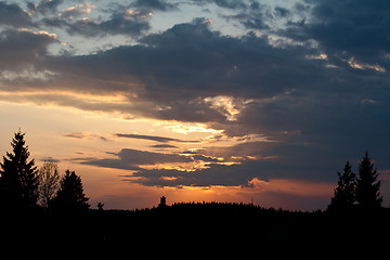 Image showing Sundown