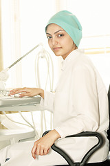 Image showing Physician at workplace