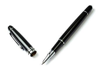 Image showing Ball Point Pen Isolated On White 