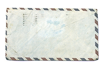 Image showing Old envelope isolated on white