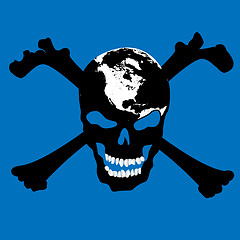 Image showing Pirate skull 